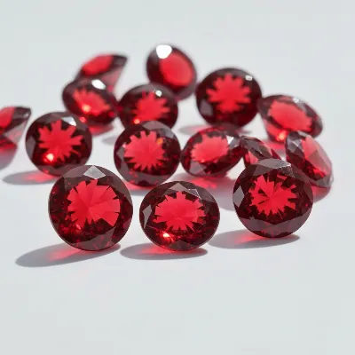 Spinel Gemstone Display